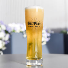 Load image into Gallery viewer, 16oz Rally Point Pilsner Glass