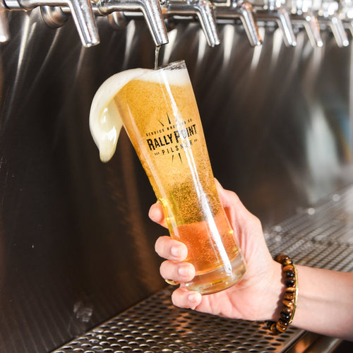 16oz Rally Point Pilsner Glass