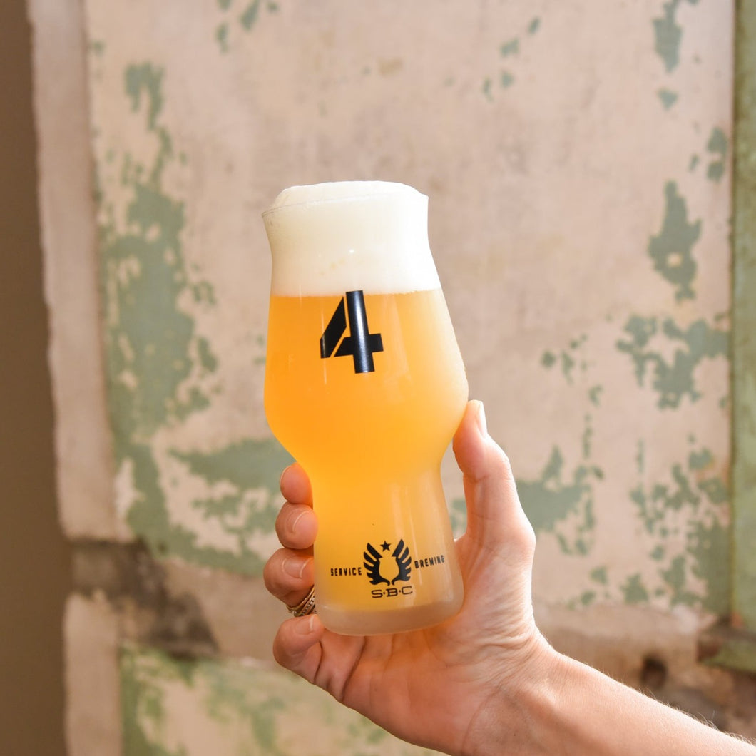 SBC 4; Fourth Anniversary Glass